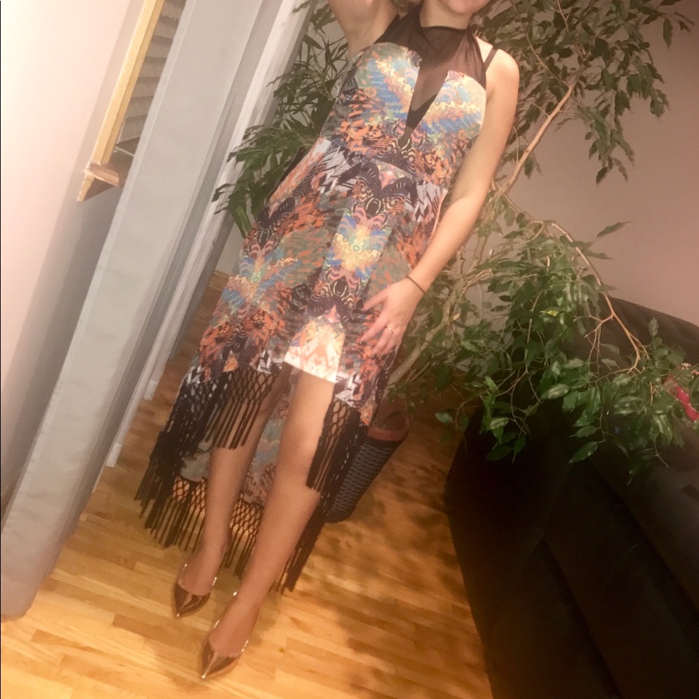 Gorgeous multi color summer dress